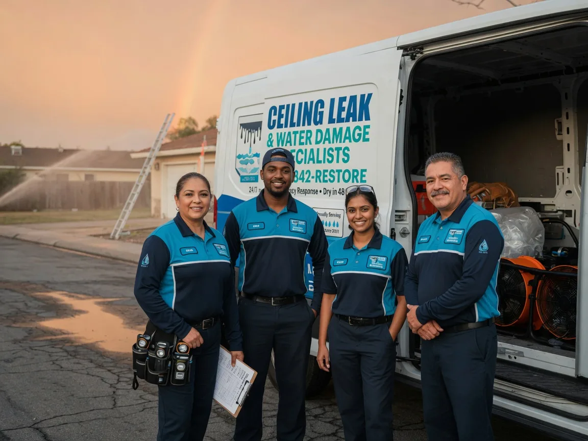 Ceiling Leak Cleanup company in Hillman, MN